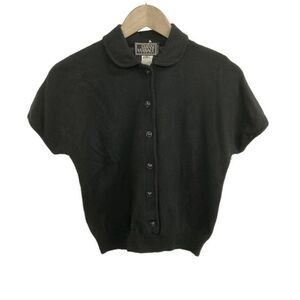 Gianniversace Short Sleeve Sweater Size 40 M Women's - Black Couture